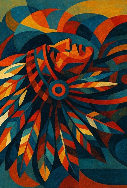 Indian Chief Print