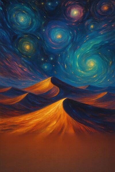 Sahara Night Print