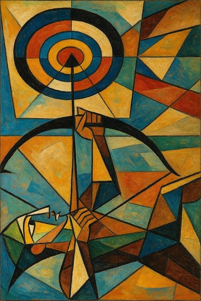 Bullseye Print