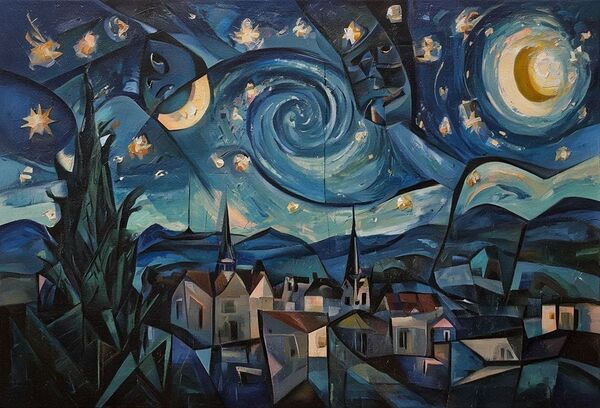 Starry Starry Night Print