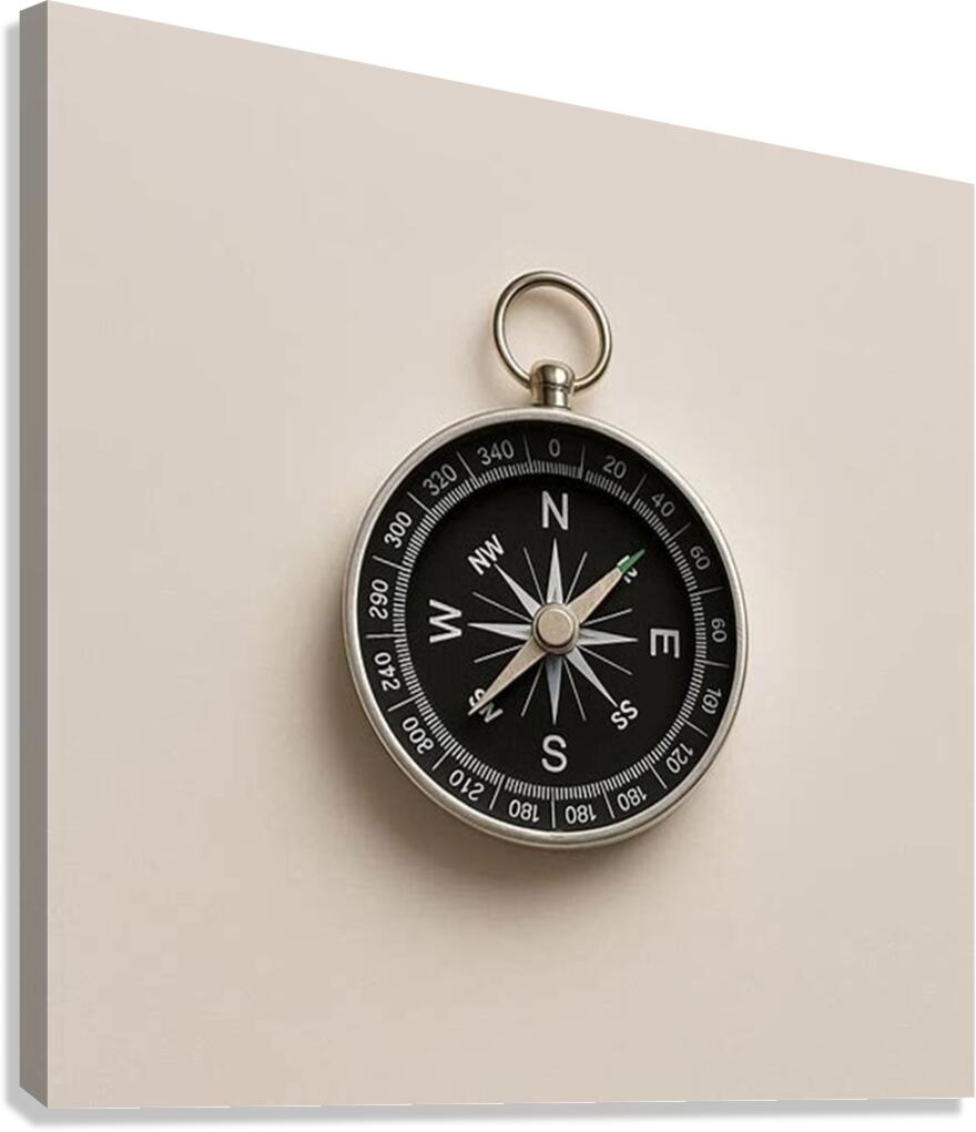 compass Canvas Print