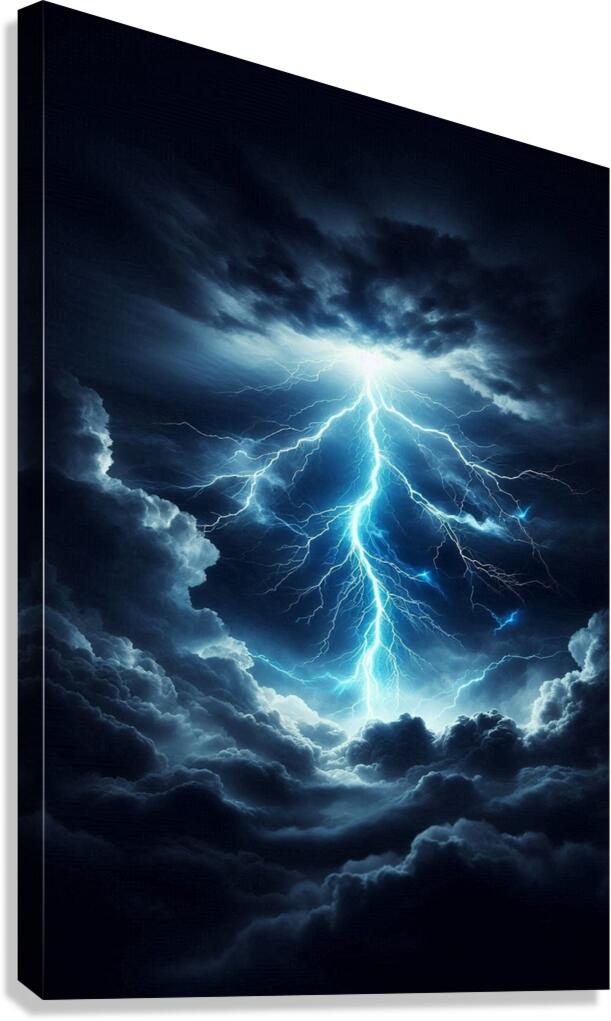 lightning Canvas Print