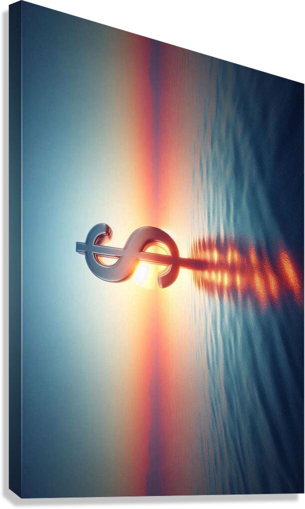 Almighty Dollar Canvas Print