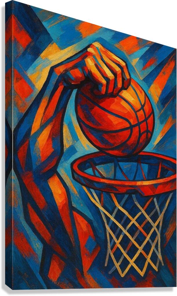 Basketball Canvas Print
