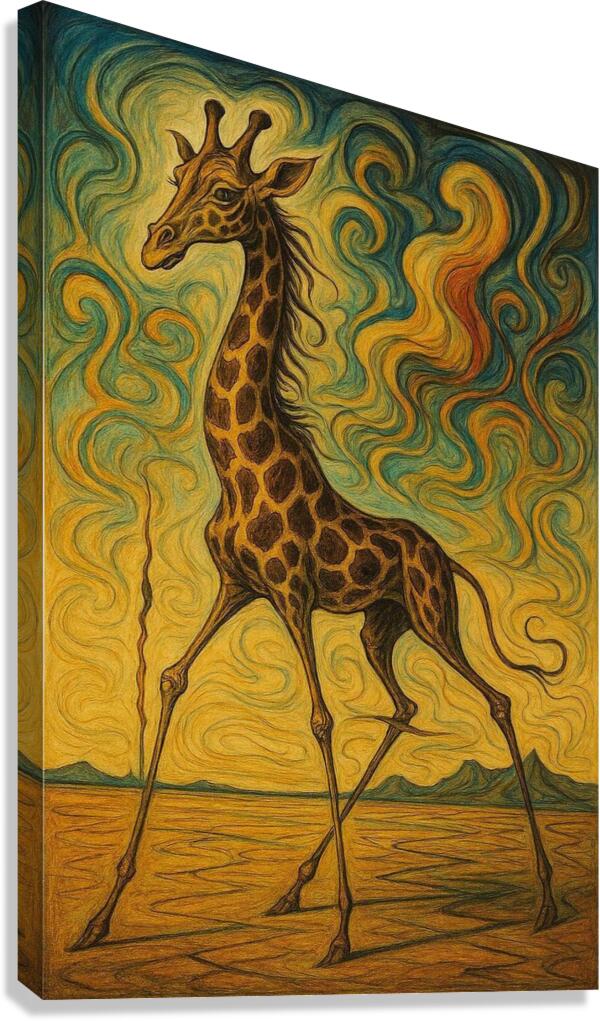 Giraffe Canvas Print