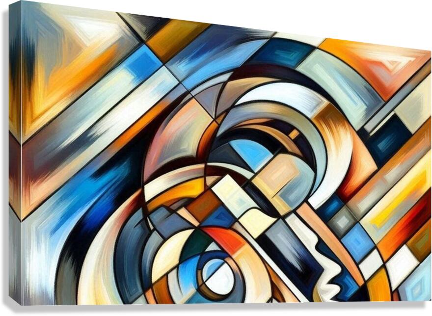 Gravity Abstract Canvas Print