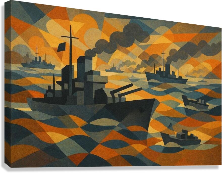 Normandy Invasion Canvas Print