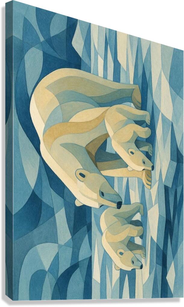 PolarBears Canvas Print