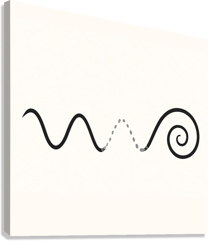 Wave Function Canvas Print
