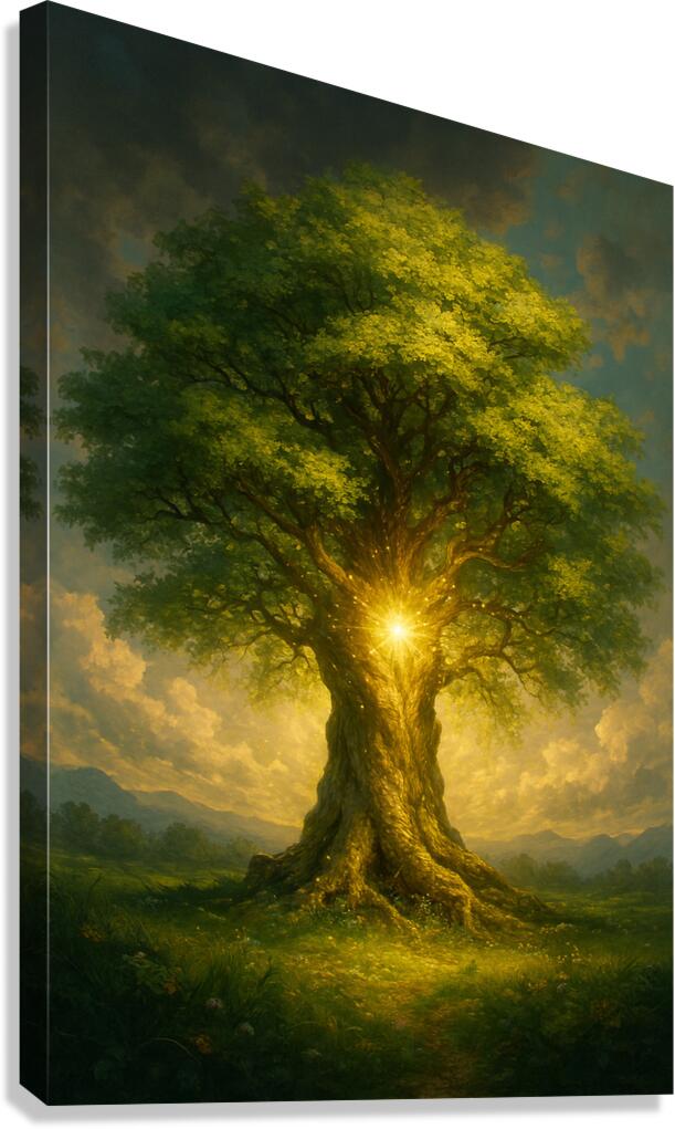 Tree Sacred Canvas Print