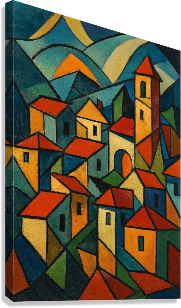 Village Canvas Print