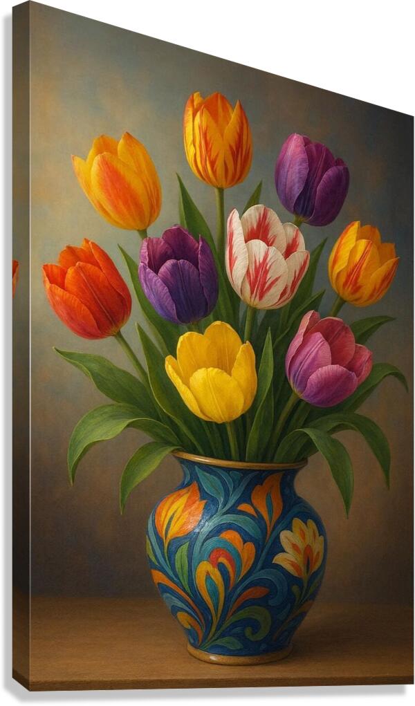 Tulips Canvas Print