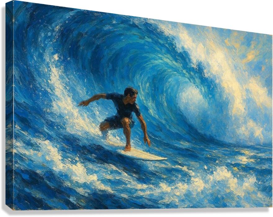 Surfer Canvas Print