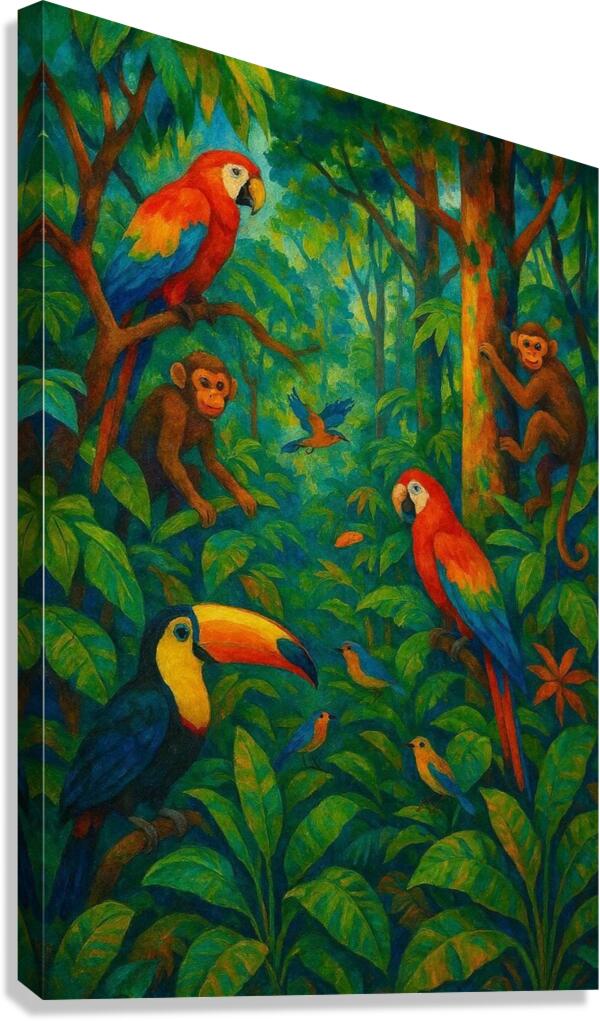 Rainforest Canvas Print