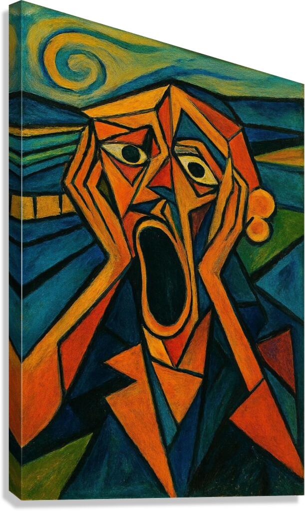 Scream Canvas Print