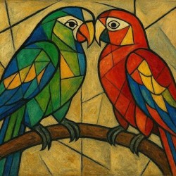 Two Parotts