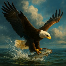 Eagle Fishing