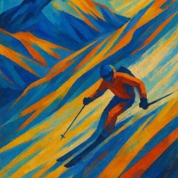 Skiing Everest