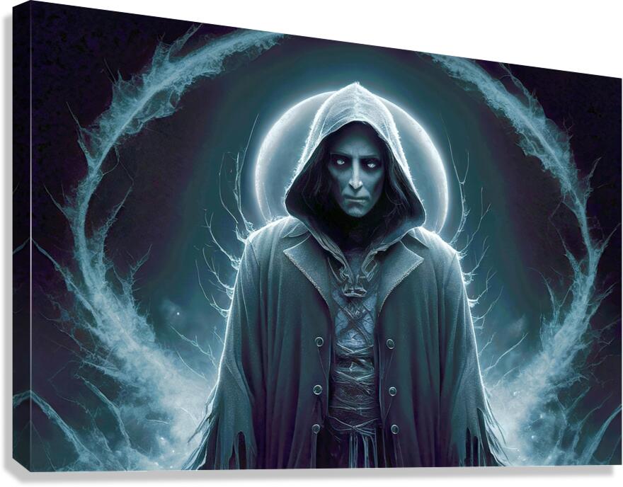 Extra Dark Background Canvas Print