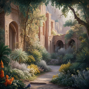 Hidden Oasis in Petra