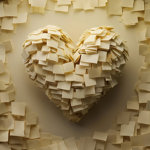 Paper Heart Art
