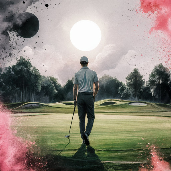 Ethereal Day on the Green Print