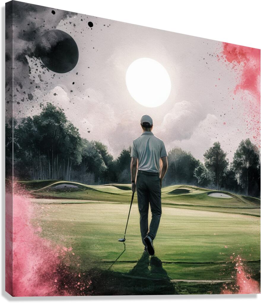 Ethereal Day on the Green Canvas Print