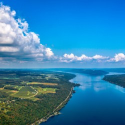 Keuka Lake NY Areal