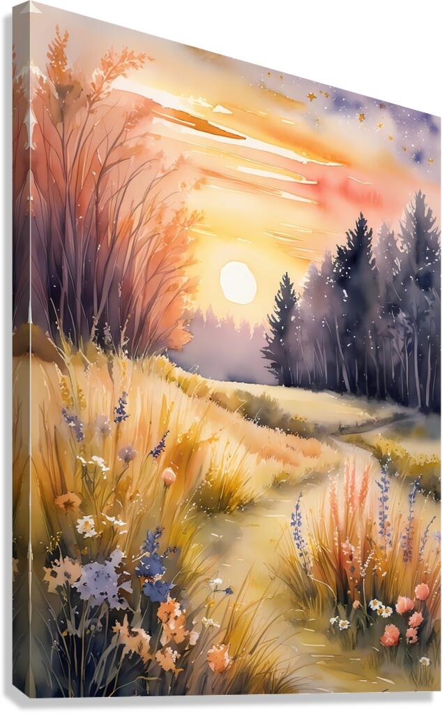 Golden Hour Canvas Print