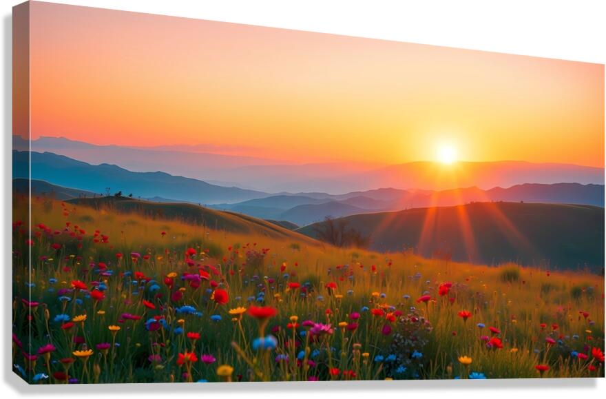 Sunset Serenade Canvas Print