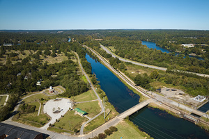 Augusta Canal Riverwatch Pkwy  Savannah River Aer