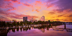 Augusta GA Skyline Sunset B 7R308430