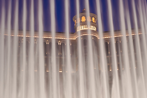 Bellagio Fountains at Dusk   Las Vegas NV DSC0687