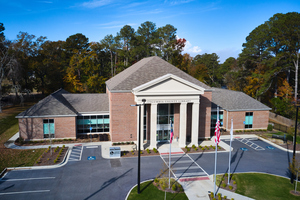 Columbia County Library Aerial View   Grovetown G 1675601307.8961