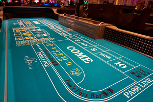 Craps Table at Bellagio   Las Vegas NV DSC08360.j