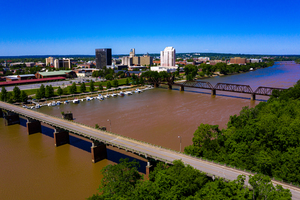 Downtown Augusta Aerial View 0270