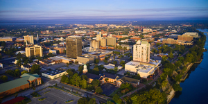 Downtown Augusta GA Aerial View DJI 0472