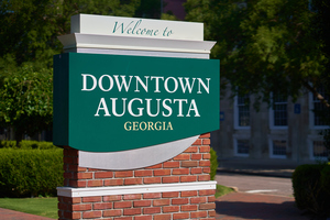 Downtown Augusta GA Sign A7304894