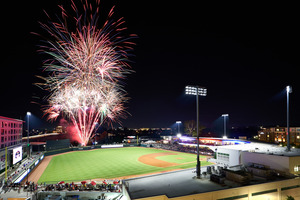 Fireworks ar SRP Park Home of the GreenJackets    1675611049.8332
