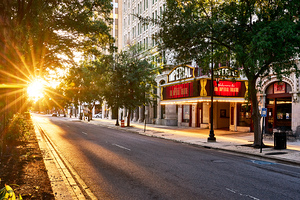 Imperial Theatre at Sunset   Augusta GA SA109606.