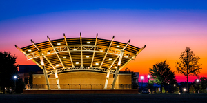 Lady Antebellum Pavilion in Columbia County Sunri