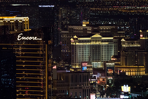 Las Vegas NV at Night 7705