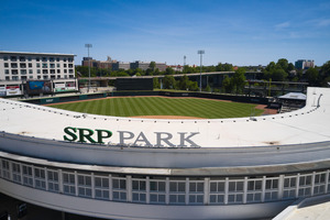 SRP Park Home of the GreenJackets Aerial View   N 1675611623.3143