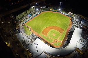 SRP Park Home of the GreenJackets Aerial View   N 1675611630.4382