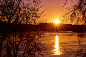 Savannah River Sunrise   GA SA106914