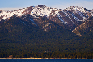 Snow Capped Mountain at Lake Tahoe CA 7R309343.jp