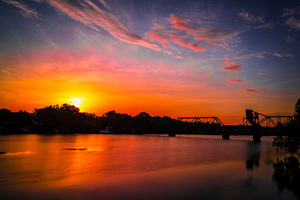 Sunrise Over the Savannah River   Augusta GA 0249