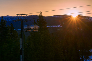 Sunset at Northstar Ski Resort   Truckee CA A7307 1675774713.6289