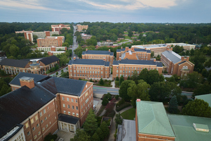 University of Georgia Campus Aerial View   Athens