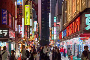 Shinjuku at Night   Tokyo Japan A6400712